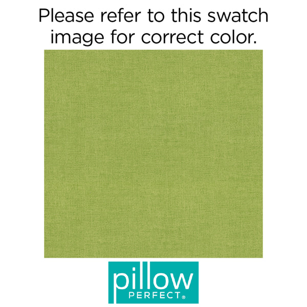 Pillow Perfect Baja Linen Lime Fabric