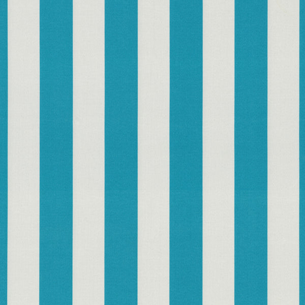 pillow perfect Cabana Stripe Turquoise Fabric