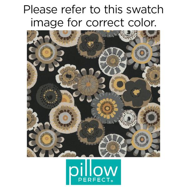 Pillow Perfect Crosby Ebony Fabric