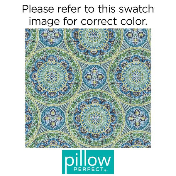 Pillow Perfect Delancey Lagoon Fabric