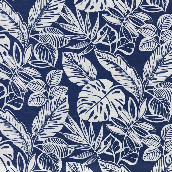 pillow perfect Delray Navy Fabric