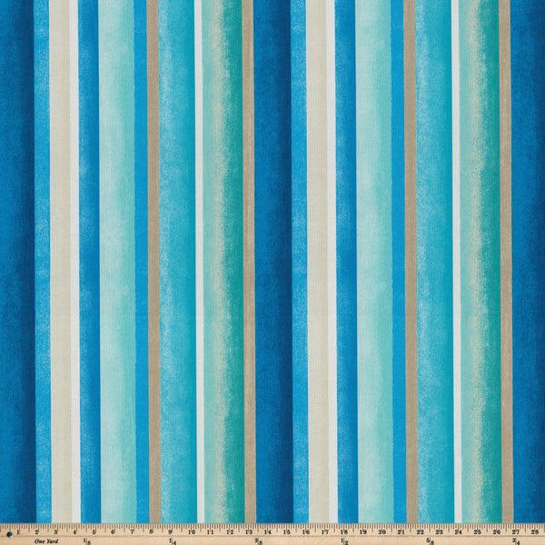 Pillow Perfect Dina Seaside Blue Fabric