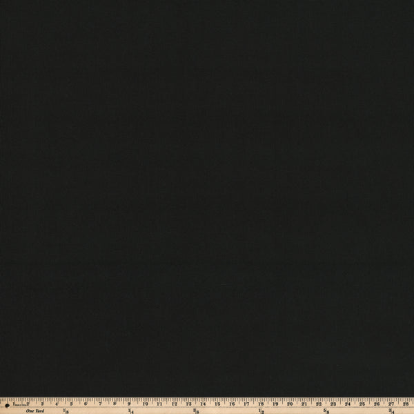 Pillow Perfect Fortress Canvas Black Fabric