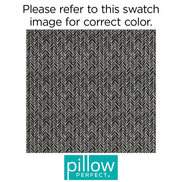 Pillow Perfect Herringbone Night Fabric