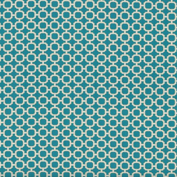 pillow perfect Hockley Teal Fabric