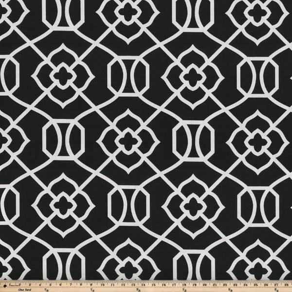 Pillow Perfect Kirkland Black Fabric