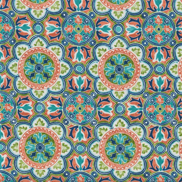 pillow perfect Lagoa Tile Flamingo Fabric