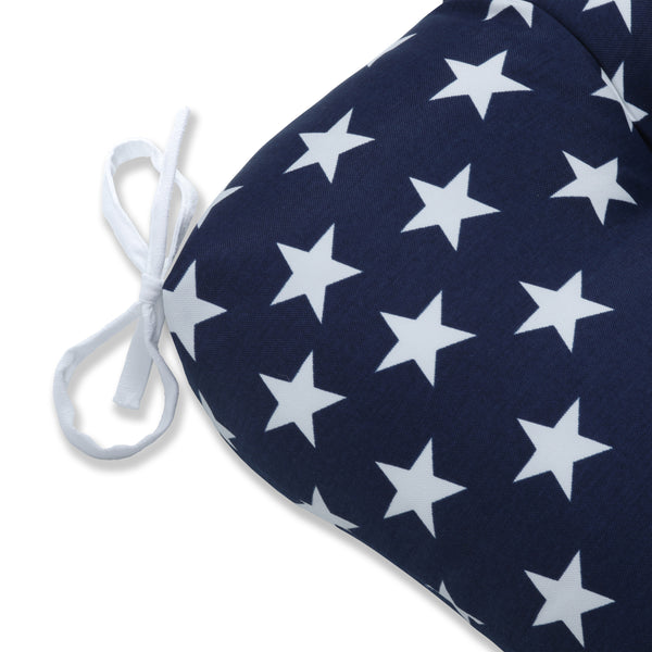 Pillow Perfect Macey Americana 60" Blown Bench