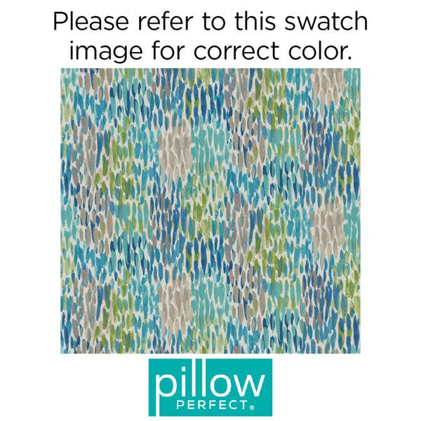 Pillow Perfect Make It Rain Cerulean Fabric