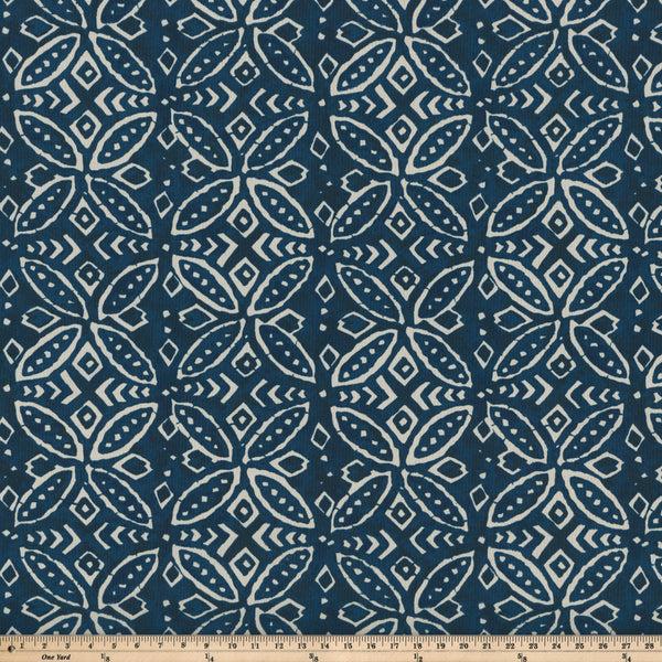 Pillow Perfect Merida Indigo Fabric