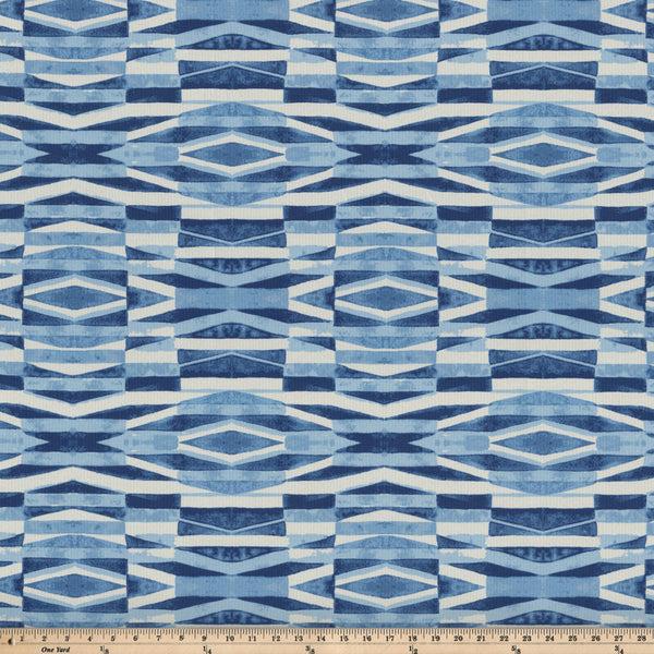 Pillow Perfect Nevis Waves Sailor Fabric