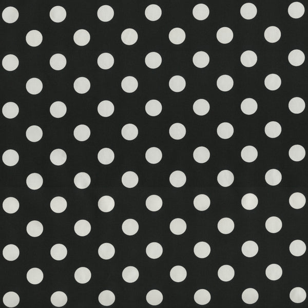 pillow perfect Polka Dot Black Fabric