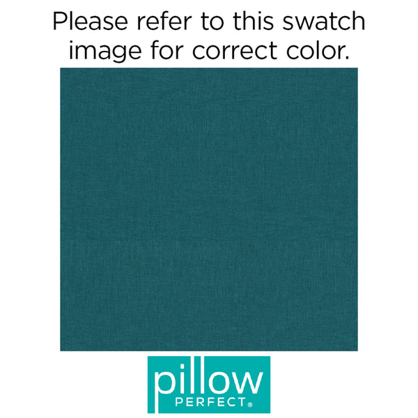 Pillow Perfect Rave Teal Fabric