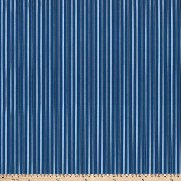 Pillow Perfect Resort Stripe Blue Fabric