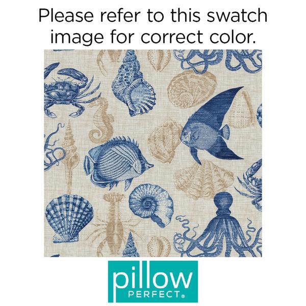 Pillow Perfect Sealife Marine Fabric