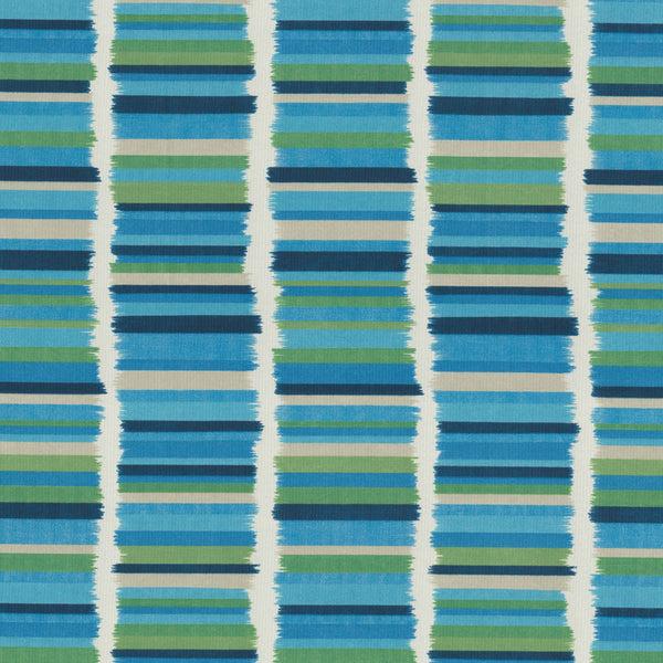 pillow perfect Solar Stripe Azure Fabric