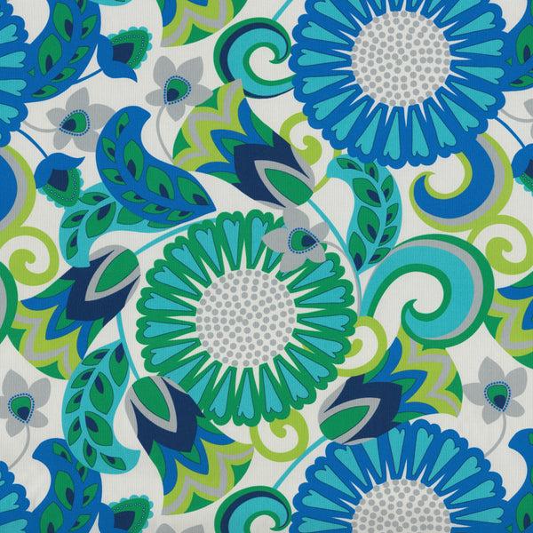 pillow perfect Sophia Turquoise/Green Fabric