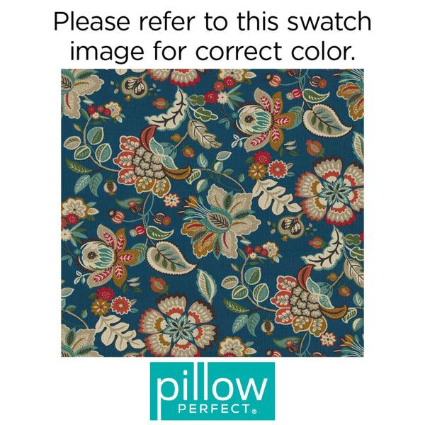 Pillow Perfect Telfair Peacock Fabric