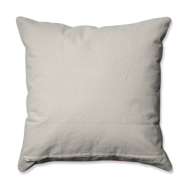 Pillow Perfect Triangle Grid Citrus-Grey 16.5-Inch Throw Pillow