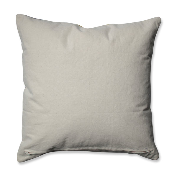 Pillow Perfect Triangle Grid Green-Grey 16.5-Inch Throw Pillow