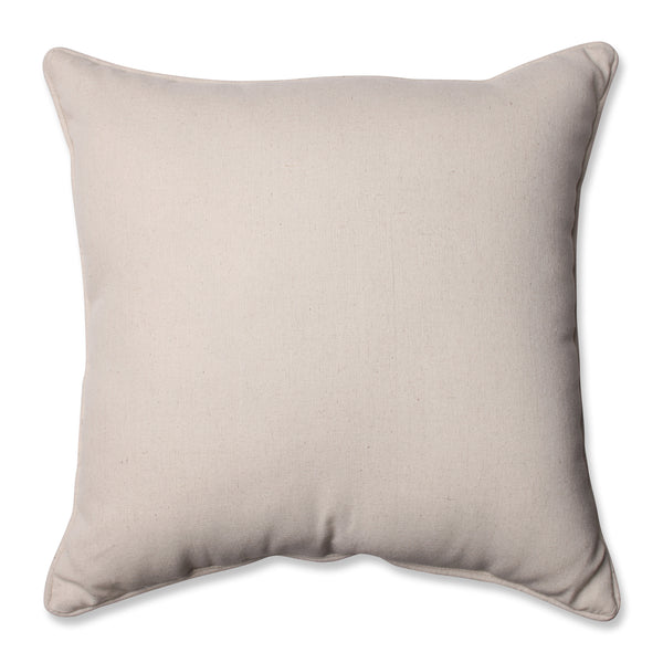 Pillow Perfect Two Pumpkins Beige 16.5-Inch Corded Throw Pillow