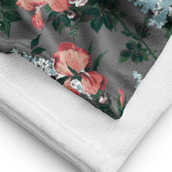 Pin Up Girl Arden J'adore Bella Roses Beach & Bath Towel | Pinup Couture Home