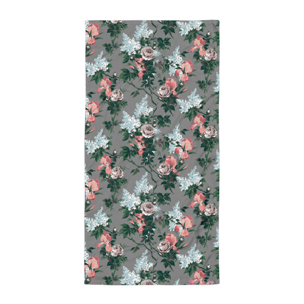 Pin Up Girl Arden J'adore Bella Roses Beach & Bath Towel | Pinup Couture Home