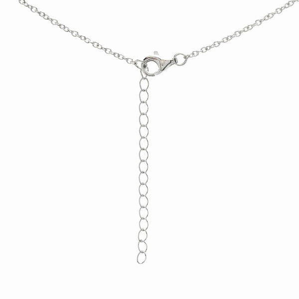 Pin Up Girl Brilliante Platinum Plated 12.00 DEW Simulated Ruby & Diamond Pendant