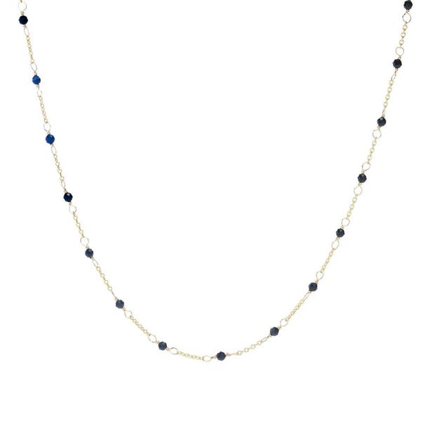 Pin Up Girl Cameo Italiano "Elements" Black Onyx Station Choice Of Length Necklace