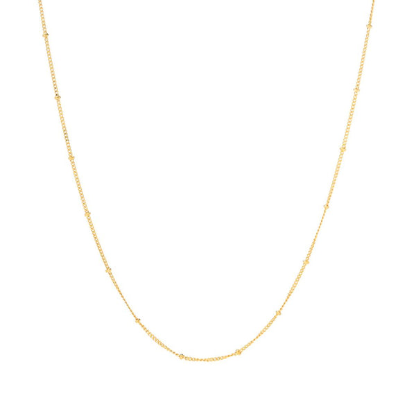 pin up girl Claire Vessot Designs 14K Gold or Platinum Plated Choice of Length Signature Chain