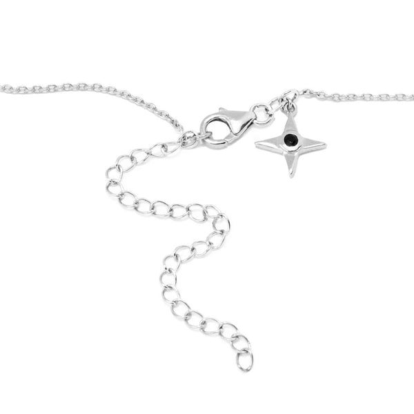 Pin Up Girl Claire Vessot Designs 9.69ctw African Amethyst Trillium Flower Necklace