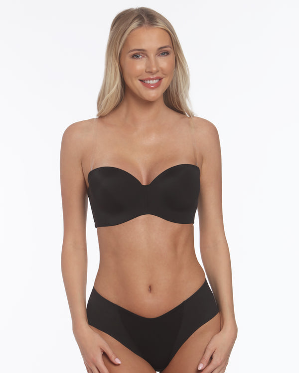 Pin Up Girl Classic Curve Convertible Bra In Black | Pinup Girl Clothing