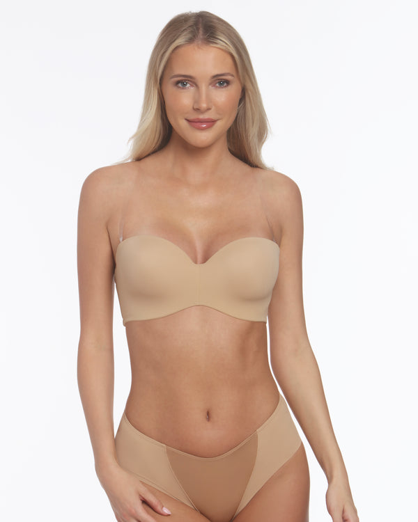 Pin Up Girl Classic Curve Convertible Bra In Natural Beige | Pinup Girl Clothing