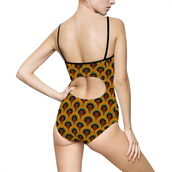 Pin Up Girl Devon Room 237 Strappy One-piece Swimsuit | Pinup Couture Swim