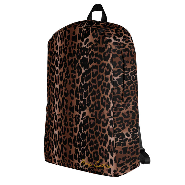 Pin Up Girl Emma Take On The Day Medium Backpack In OG Leopard | Pinup Couture Relaxed