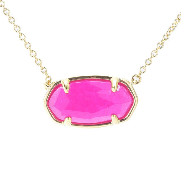 pin up girl Kendra Scott Gold-tone "Elisa" Choice of Gemstone Necklace