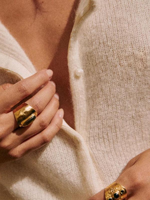 Pin Up Girl Lily Button Down Long Sleeve Sweater | 7 Colors | Poundton