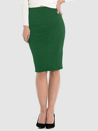 Pin Up Girl Miuccia High Waist Bodycon Skirt | 5 Colors