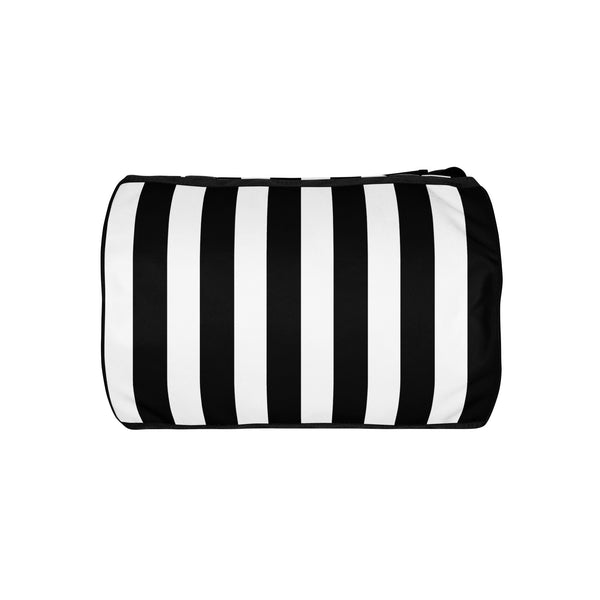 Pin Up Girl Overnighter Carryon Workout Duffle Bag In Mark Stripe