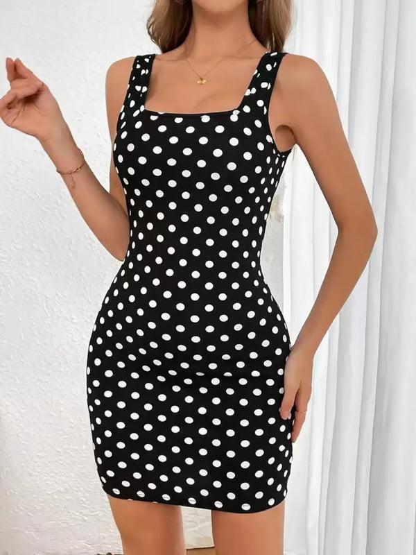 Pin Up Girl Dot Darling Mini Dress | Poundton