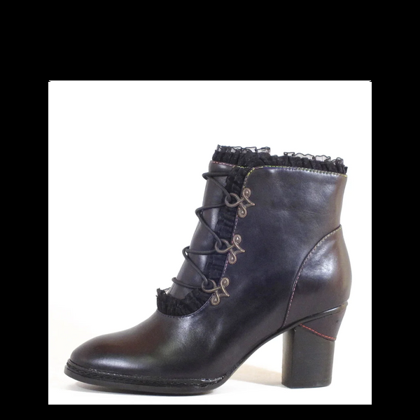 pin up girl Galleria Victorian Booties