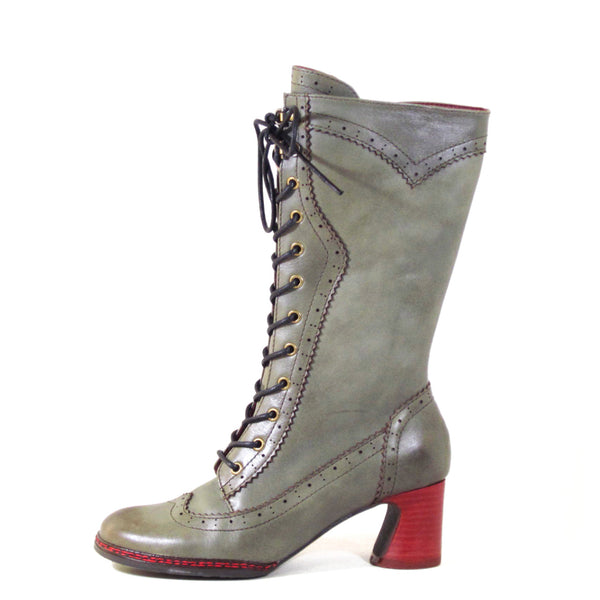 pin up girl Gaston Victorian Boots