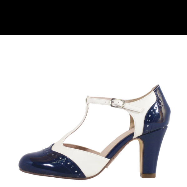 pin up girl Gatsby II T-Strap Vintage Heels