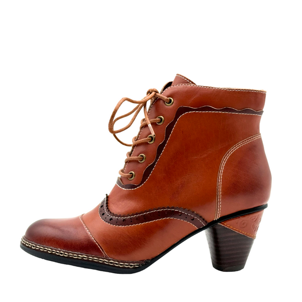 pin up girl Gemma Victorian Booties