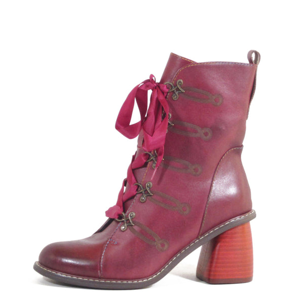 pin up girl Geraldine Victorian Booties