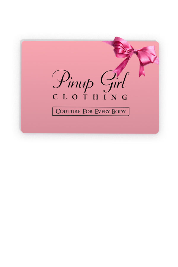 Pin Up Girl Gift Certificates | Pinup Girl Clothing