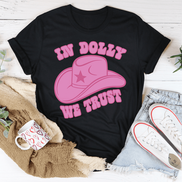 pin up girl In Dolly We Trust T-Shirt