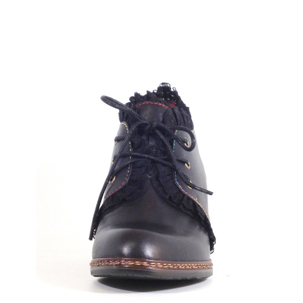 Pin Up Girl Johana Victorian Booties