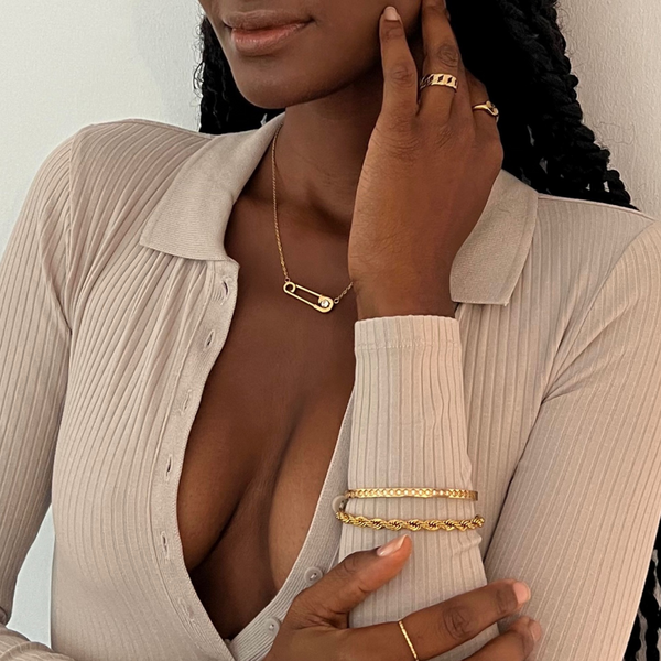 pin up girl Luka Rope Chain Bracelet