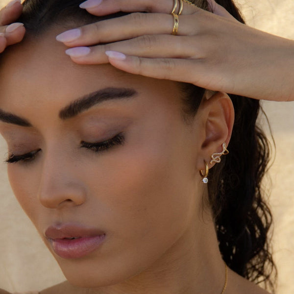 Pin Up Girl Malika Mini Hoop Earring